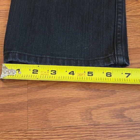 Levis 511 Boys Jeans Sz 16 Reg Black Night Skinny Fit Back to School 28x28 - Picture 15 of 15